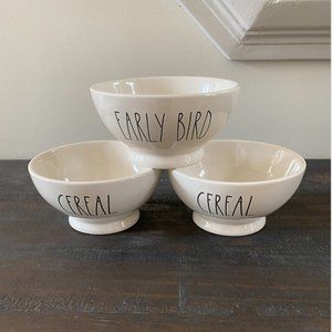 Rae Dunn Cereal Bowls EUC